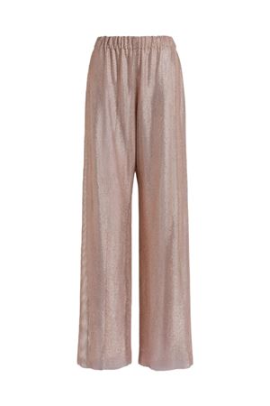 Pantaloni a gamba larga in micro strass ALBERTA FERRETTI | A031316471170